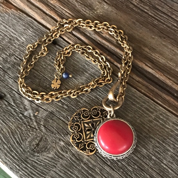 Lucky Brand Jewelry - Lucky Brand Two Toned Pendant Necklace